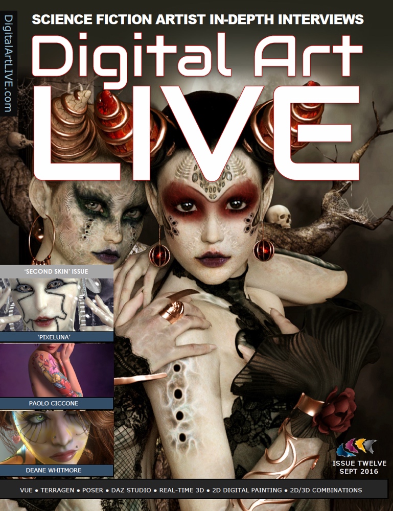 Digital Art Live Cover Issue 12