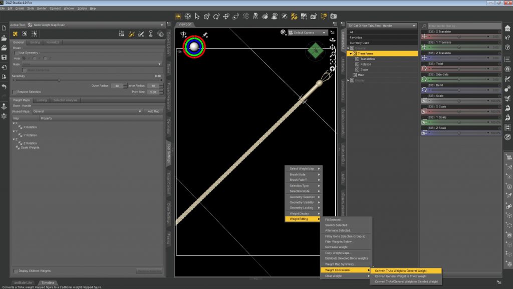 Long Chain Rigging Desktop