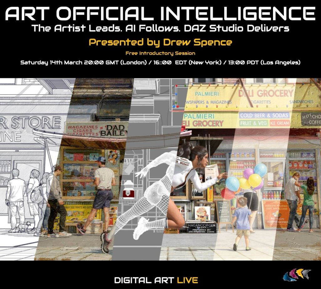 Digital Art Live Poster